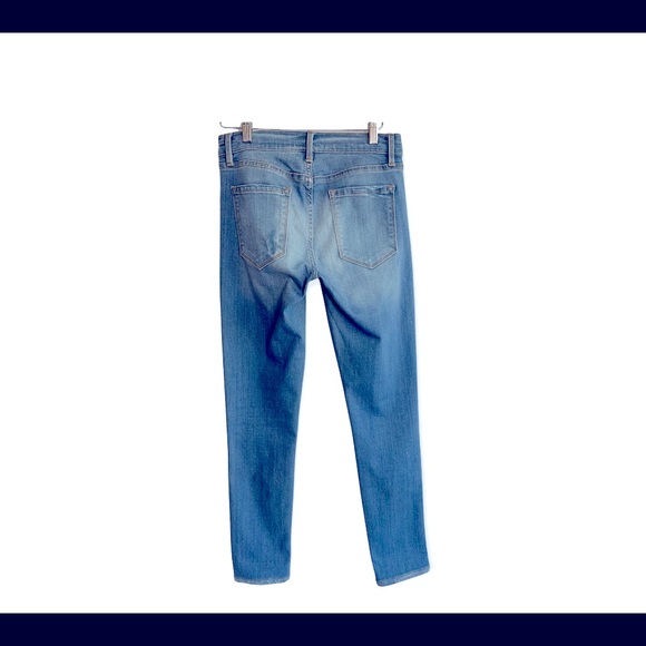 Frame Distressed Le Skinny Jeanne Sz 27 - Picture 3 of 6